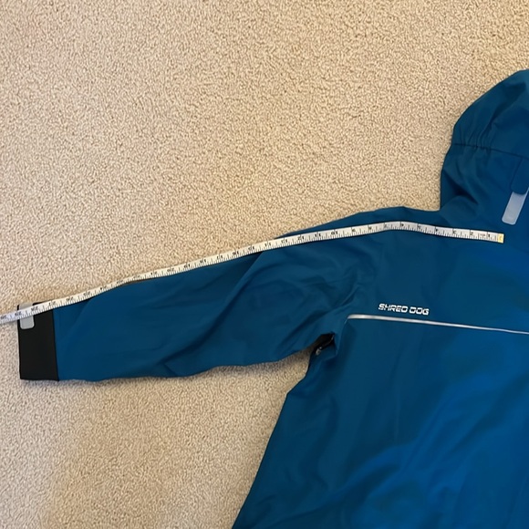 Shred Dog Kids Ski Shell Jacket Size 12 - Picture 8 of 8